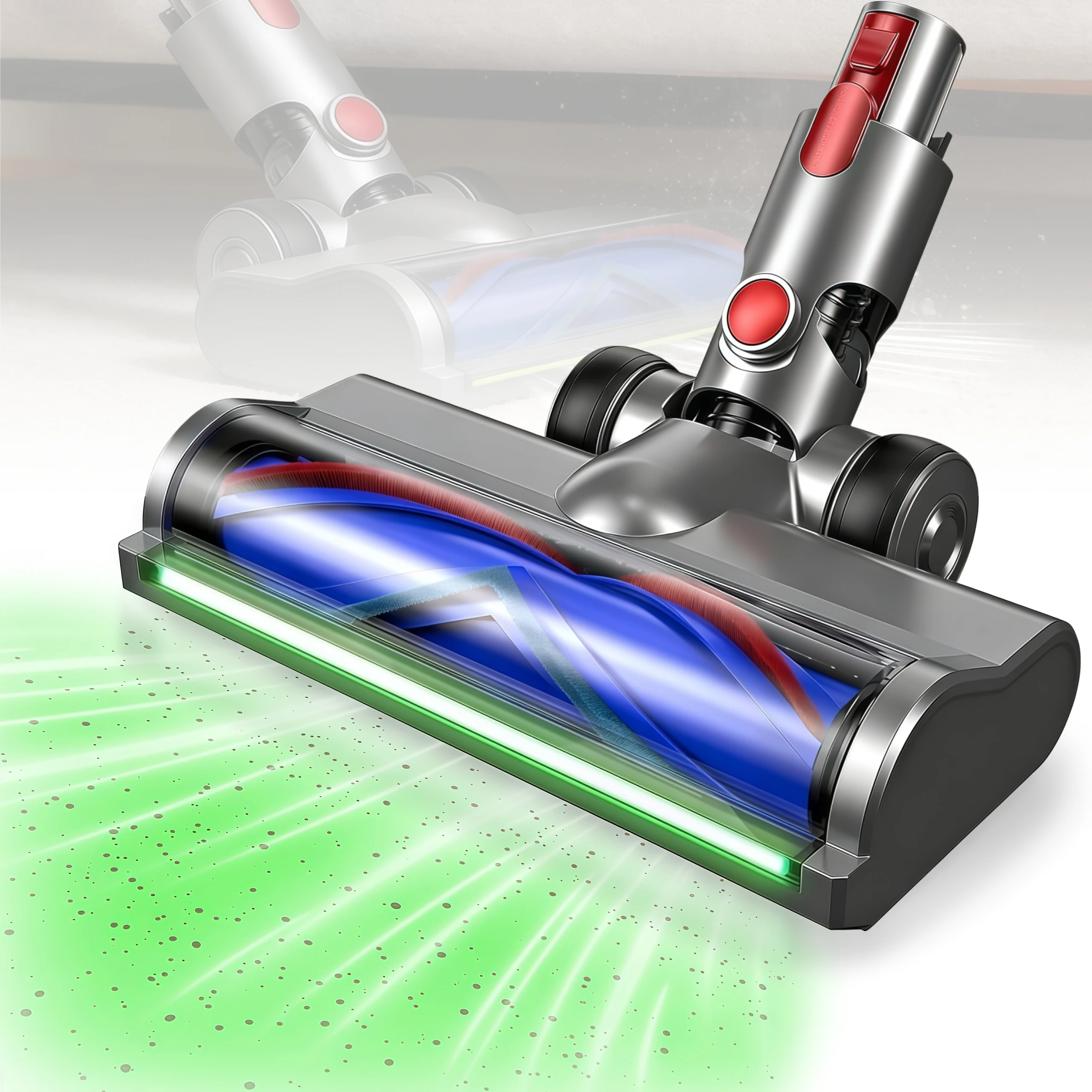 

Brush Compatible with Dyson V15 V11 V8 V10 V7 Vacuum Cleaners Replacement Part Floor Brush, Direct Drive Cleaner Head Hard Floor