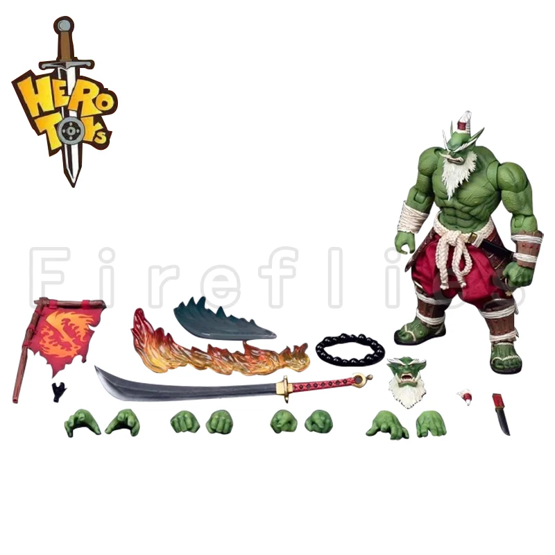 

7 дюймов Hero Toys Фигурка Wave 5 Fire Blade Clan Orc Swordsman Аниме Фильм Модель Для Подарка