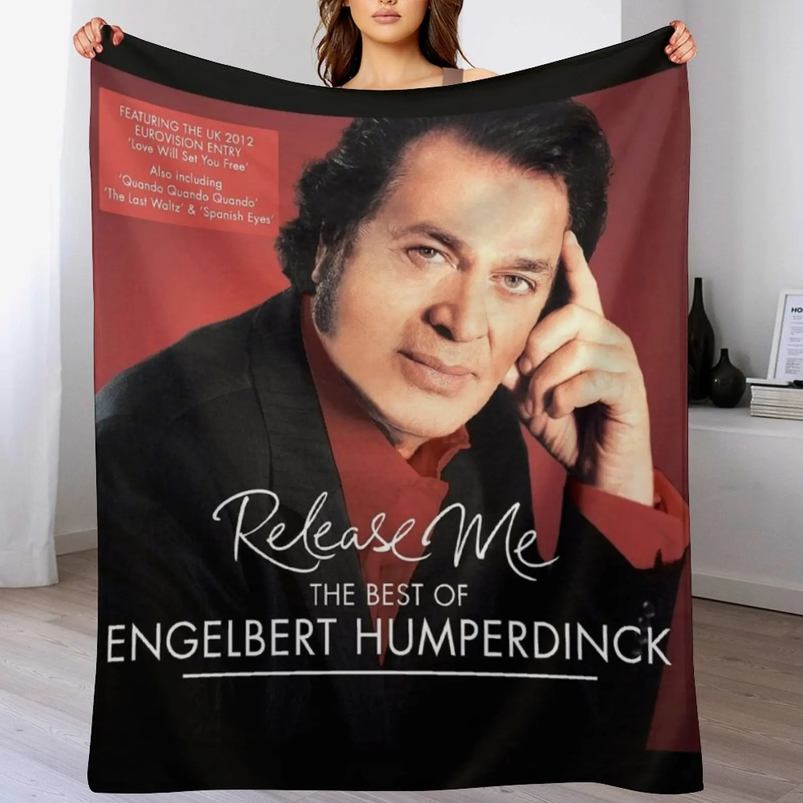 

Engelbert Humperdinck release me the best of engelbert humperdinck Throw Blanket Polar Beach bed plaid Blankets