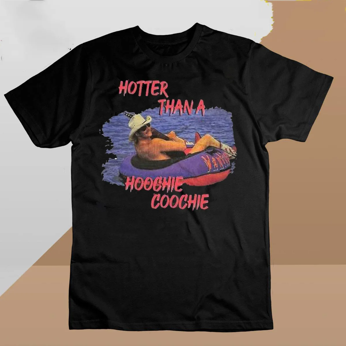 

Hotter Than A Hoochie Coochie Alan Jackson Tour T Shirt All Size - Free Shiping