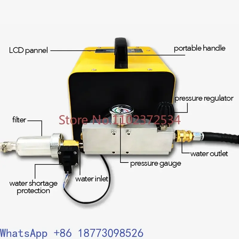 

Ango 1L/m high pressure misting fogging system cooling fog machine,misting machine