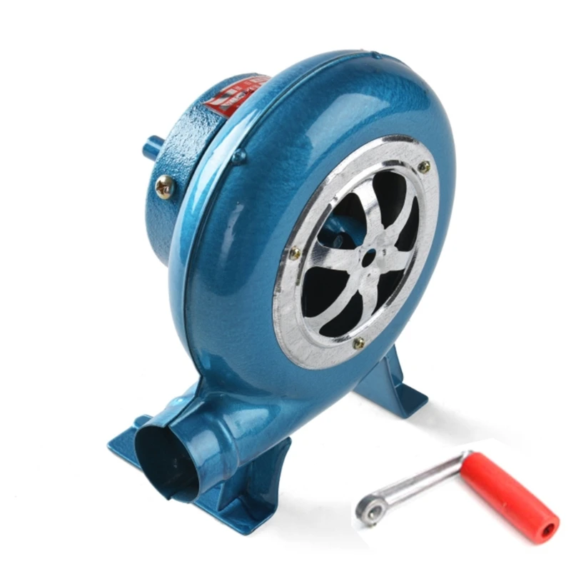 Perfect Hand Crank Air Fan Hand Crank Blower Manual Blacksmith Air Blower Hand Crank Fan Air Blower Flame Blower Dropshipping