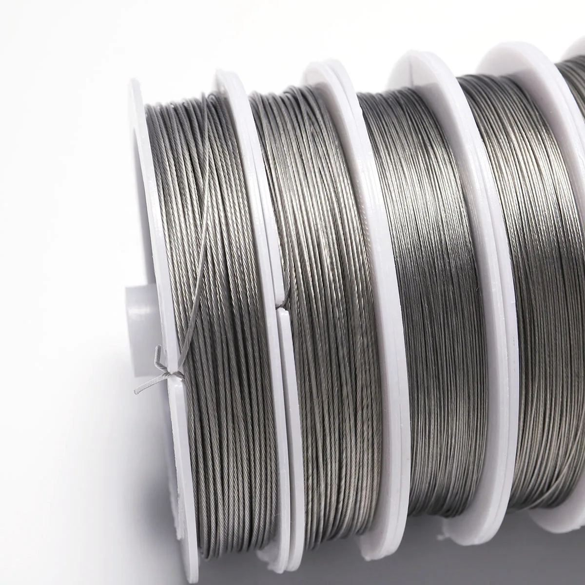 1 Roll Steel Wire Rope 0.3/0.38/0.45/0.5/0.6/0.7/0.8/1.0mm Stainless Steel Wire Cords for DIY Jewelry Making Accessories image 6
