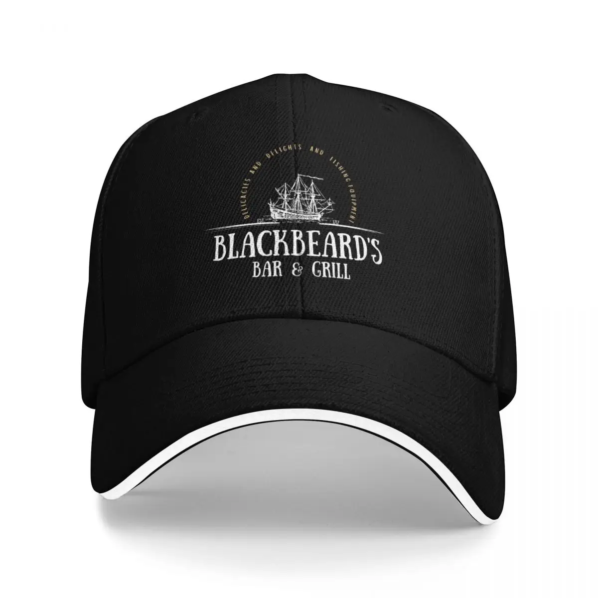 

Blackbeard's Bar and Grill Baseball Cap sun hat Winter hat New In The Hat Golf Cap Men's Women's