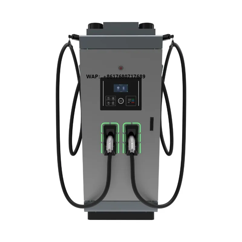 Hipech 60-240kw High Power DC Fast EV Charger OCPP Charging Station for Electric Vehicle Commercial Use  Ev Charging Station