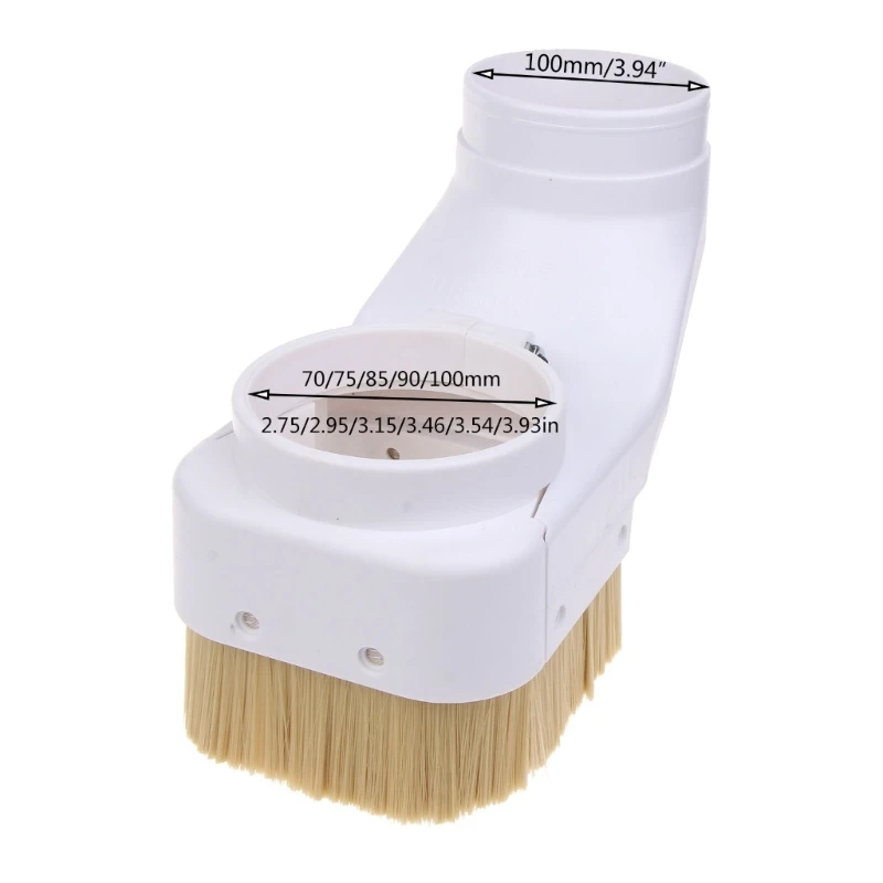 70mm 75mm 80mm 85mm 90mm 100mm Brush Vacuum Cleaner Engraving Machine Dust Collector Cover for CNCRouter Milling Spindle