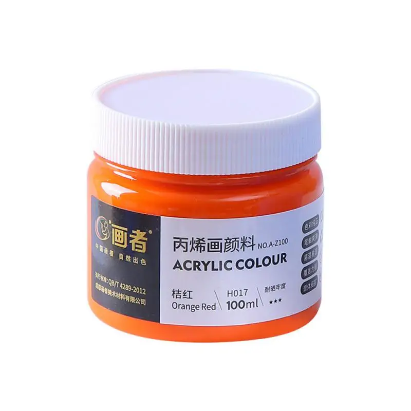 100ml  Fluorescent Paint Non-Fading, Rich Vivid Pigments （Not Shiny） Assorted Fluorescent Colors  Fast For