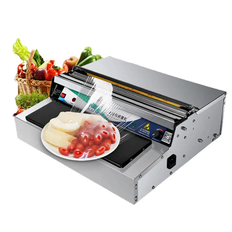 Household Food Preservation Fresh Fruit And Vegetable Film Packaging Machine Film Packaging Sealing Machine 220V