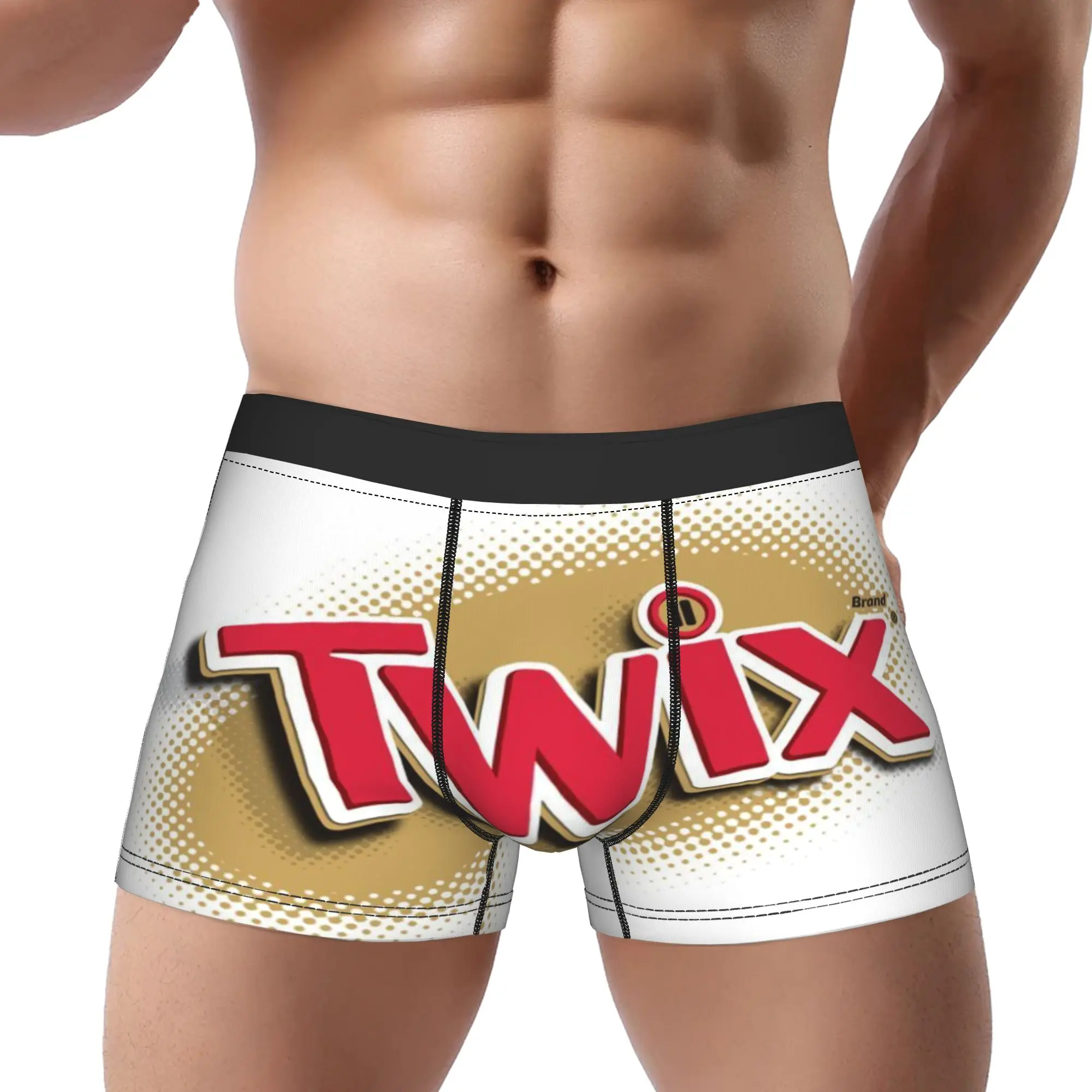 

Twix Underpants Breathbale Panties Man Underwear Ventilate Shorts Boxer Briefs