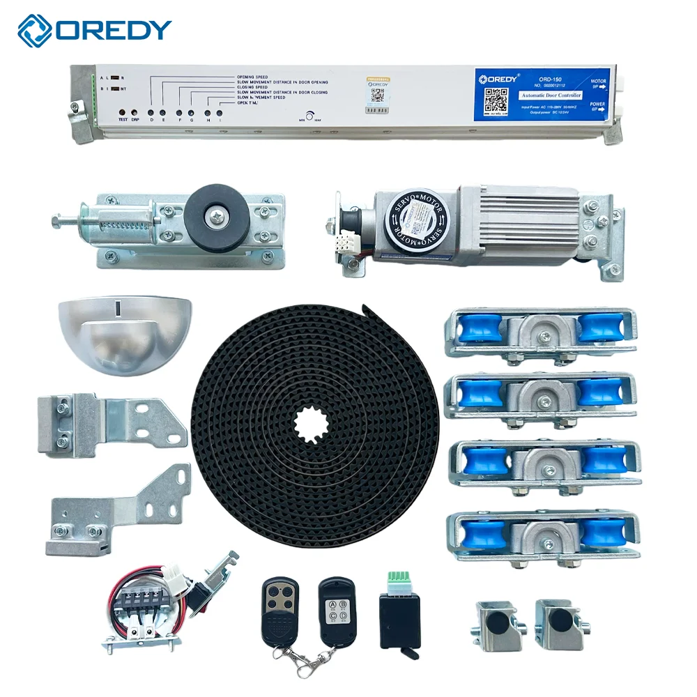 

OREDY Automatic Door Unit Automatic Sensor Glass Sliding Door Motor Controller Composite Suite Hospital Auto Sliding Glass Door