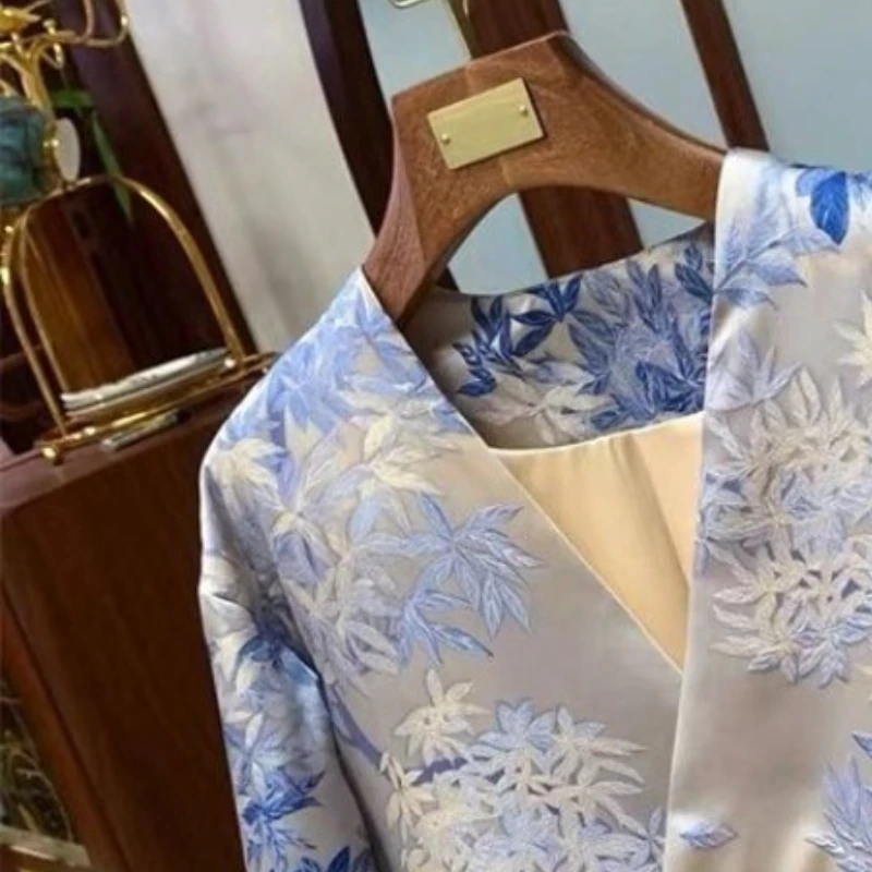 Women's Autumn Winter Tops Coat Cotton Coat New Chinese Thickened Personalized Slim Leisure Simple Comfortable Versatile Niche