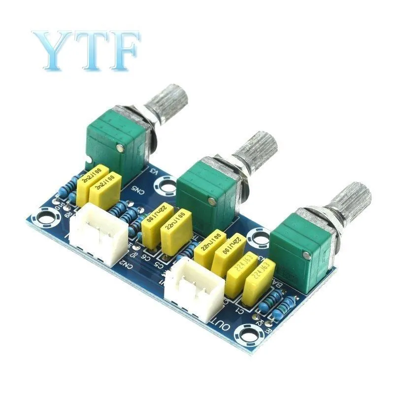 XH-M802 Passive Tone Board Amplifier Preamp Power Module Low High Sound Adjustment Electonic Diy Electronic PCB Board