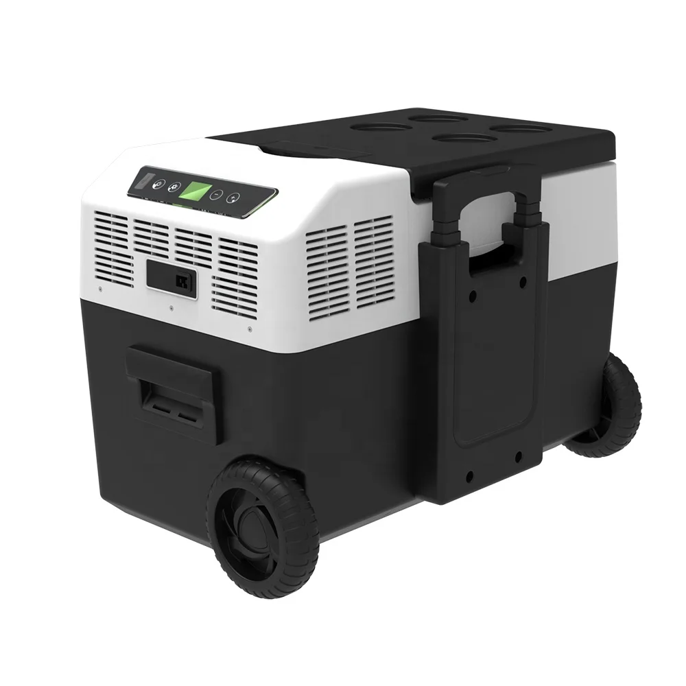 Camping 30/40L Compressor Car Fridge Freezer 12V/24V Drink Fridge Custom Portable Refrigerator for Beverage Food Meat