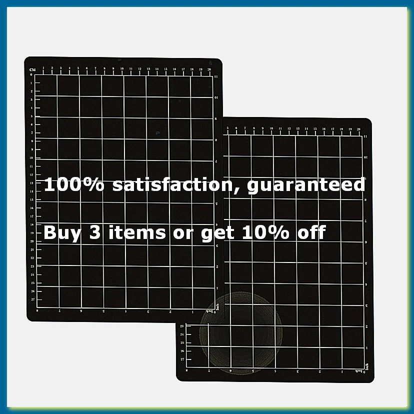 2Pcs 9inch W 12.5inch L Magnetic Cutting Shim Grid Magnetic Shim Embossing Machine Die Pads Magnetic Shim for Die Cutter-FABY