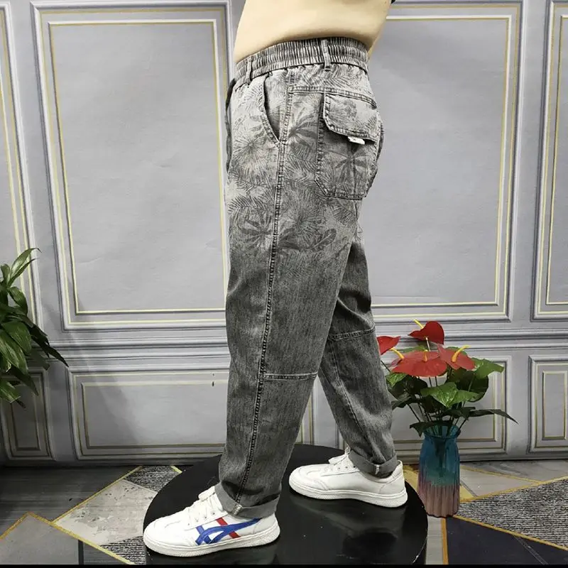 Spring Autumn Fashion Vintage Design Men Jeans Washed Stretch Slim Fit Male Trousers Designer Casual Denim Pants Hombre Clothes