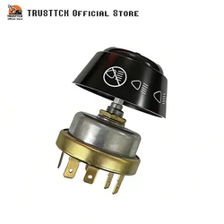 Light/Horn Switch Push Button Metal Horn Button Push Switch Fit for Massey Ferguson Tractor TS118 1699034m91