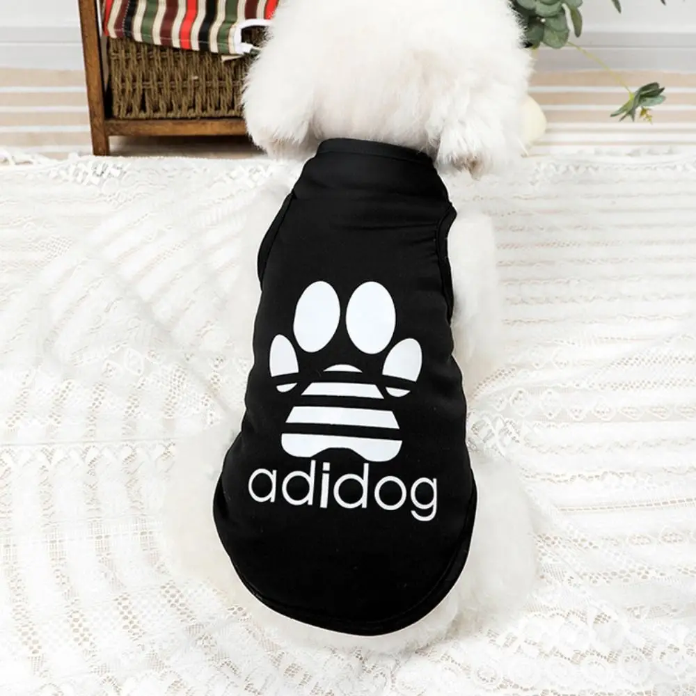 

Soft Dog Tank Top Puppy Sleeveless Shirt Breathable Cool Pet Basketball Vest Polyester Dog Sports Vest Cat T-Shirt Summer