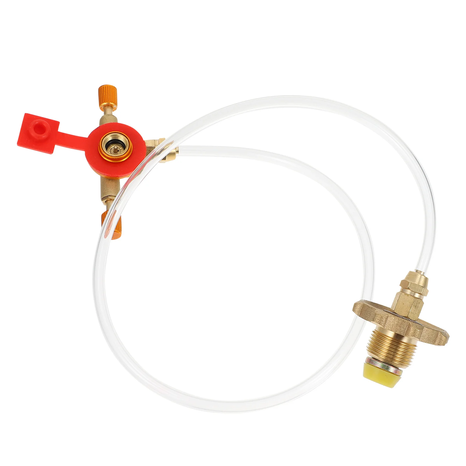 

1pc Flat Gas Canister Adapter Portable Outdoor Stove Tool For Camping Barbecue Gas Refill Converter Camping Stove Adapter