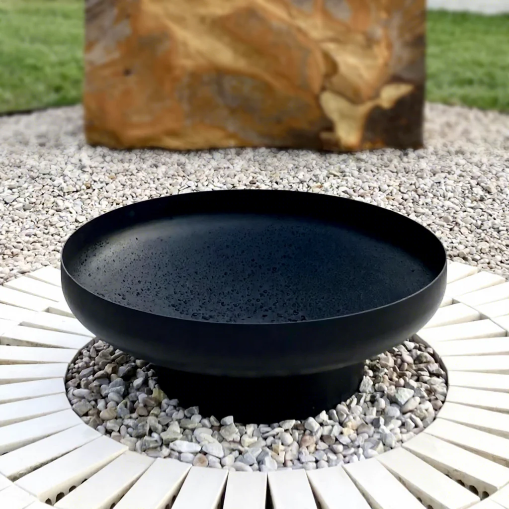 BBQ Cooking Villa Multi-Functional Brazier Outdoor Garden Wood Burning/Natural Gas/Alcohol Furnace Core 1000mm Firepit