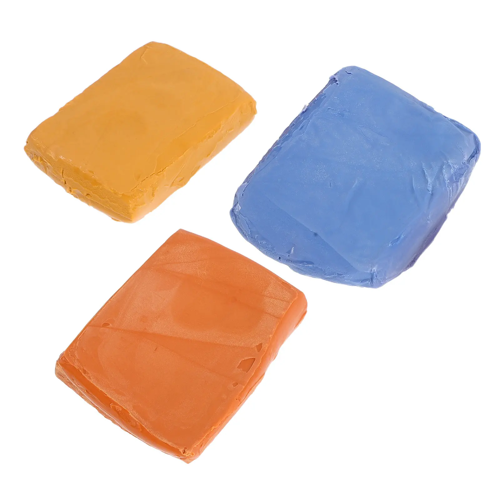 3Pcs Volcanic Car Cleaning Clay Bar Kit for Auto Detailing Stain Removal Tree Sap Bird Dropping Decontamination Safe for All