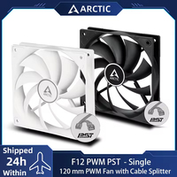 ARCTIC F12 PWM PST 120mm Fan, PC Case Fan with PWM Sharing Technology (PST), Quiet Motor, Computer, Fan Speed: 230-1350 RPM