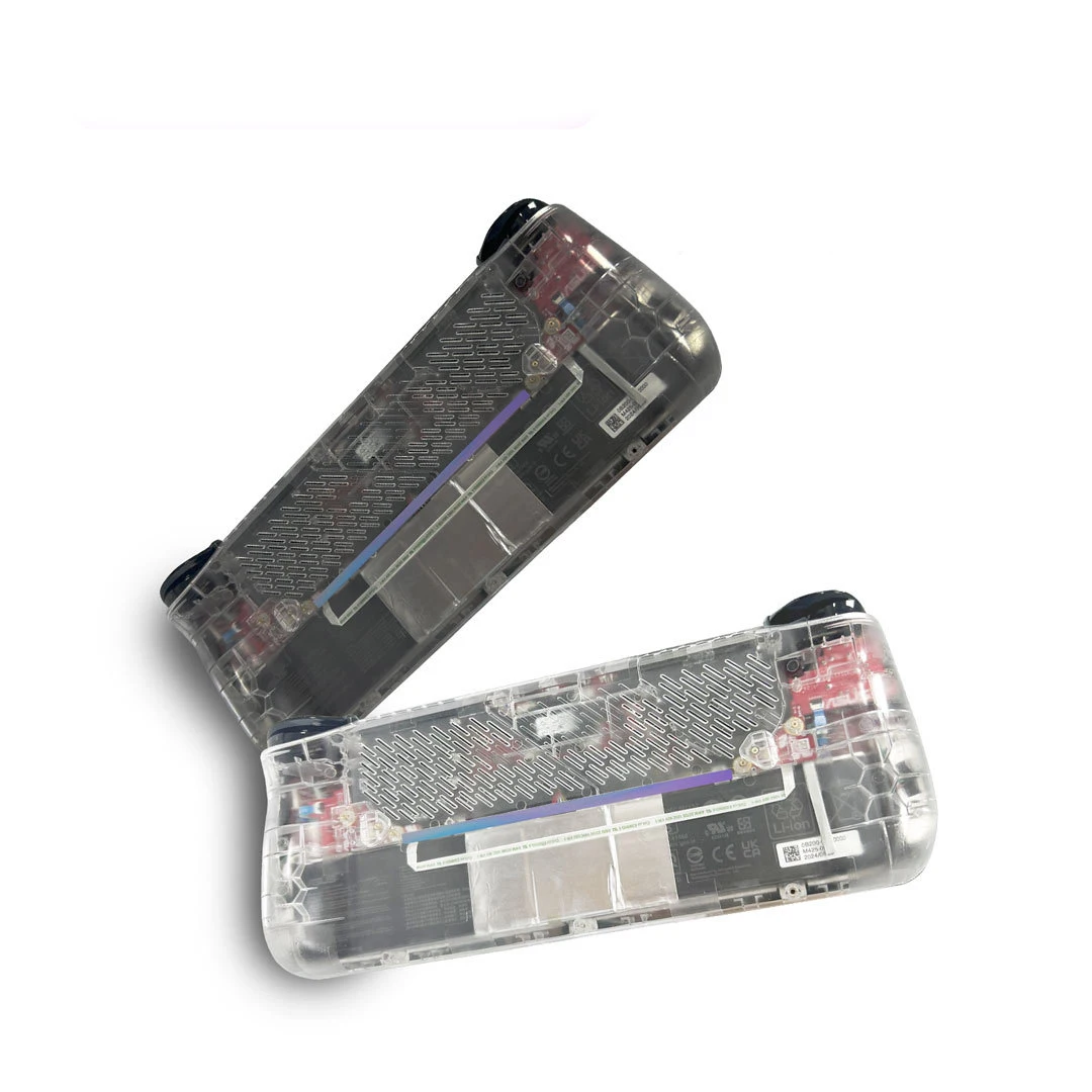 DIY Clear Edition Transparent Back Plate for ROG Ally X Replacement Shell Case For ASUS ROG Ally X