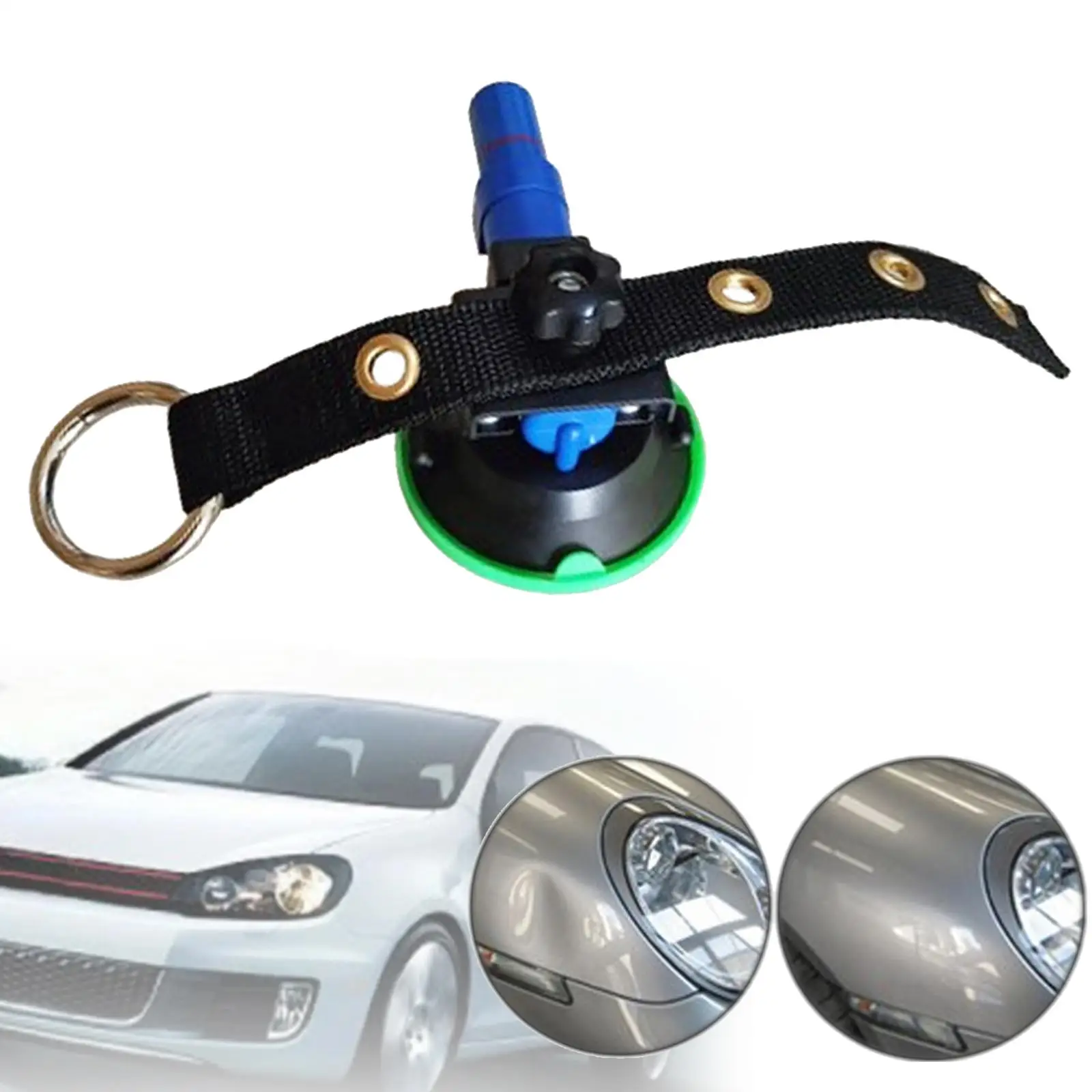 Hand Pump Suction Cup Car Dent Puller Hanger with Suction Cup Auto Body Dent Puller for Metal Surface Automotive