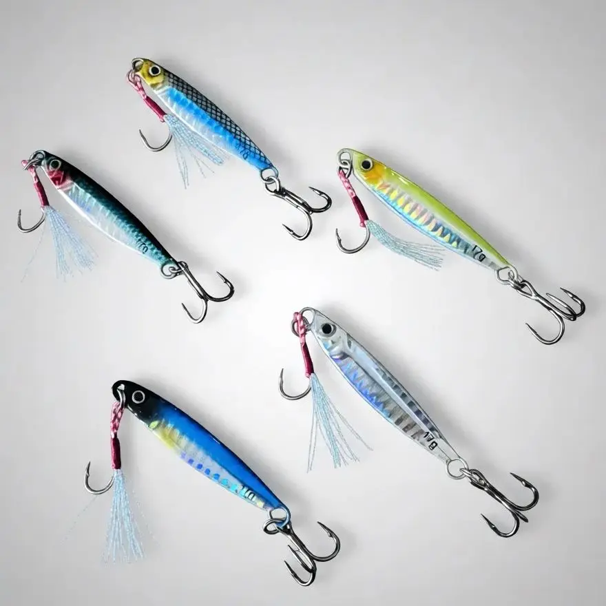 ملعقة تهزهز معدنية 10/15/20/30/40/50 جرام صب الشاطئ القفز الأسماك باس البحر الصيد إغراء الطعم الاصطناعي معالجة #1