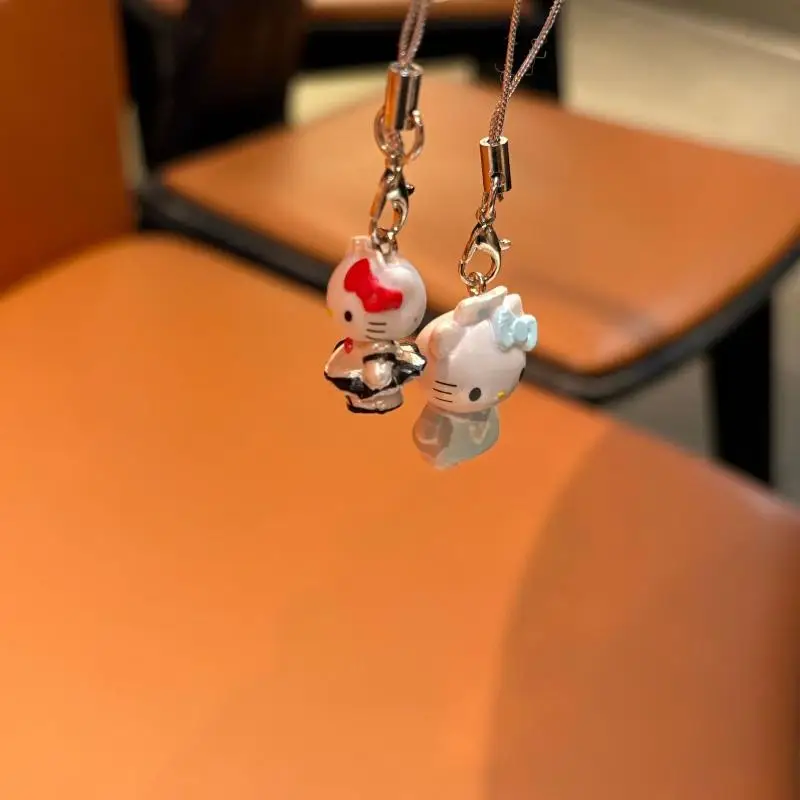 مرحبا كيتي قضية الهاتف المحمول قلادة CCD كاميرا قلادة اليابانية والكورية سماعة غطاء الديكور حقيبة الديكور #5