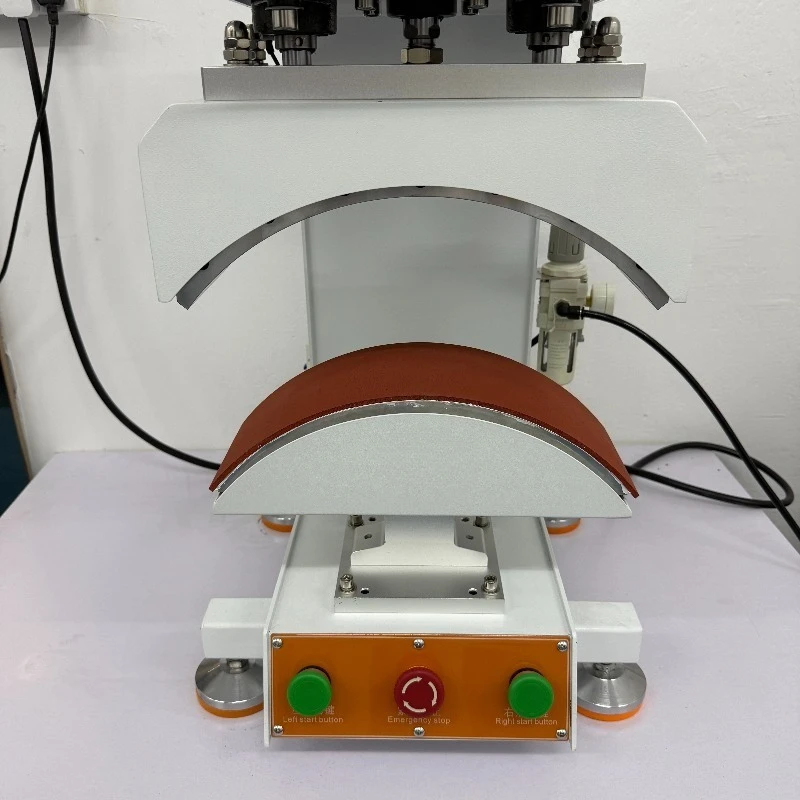 JY-616-350 Industrial Garment Press Machine Clothing Curved Special-shaped Bonding and Curing Machine Thermal Transfer Machine