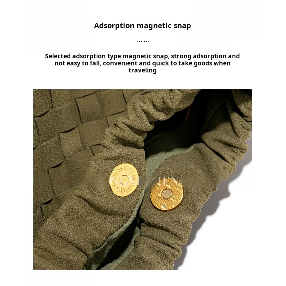 Novo tecido bolsa feminina plissado nuvem saco bola de ouro pequeno vento perfumado corrente ombro crossbody saco textura bolinho saco