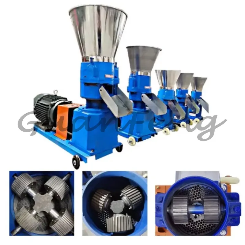 5.5.5kw Heavy Duty Feed Pellet Machine