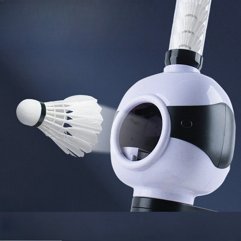 Remote Control Training Portable Outdoor Badminton Trainer Elastic Ball Machine Manufacturer
