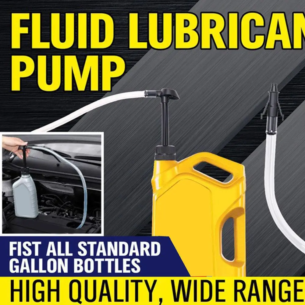 Hand Siphon Pump Fuel Oil Diesel Liquid Syphon For Auto Transmission Gasoline Manually Pressing Pump Syphon Fuel Oil Diesel Q7V0