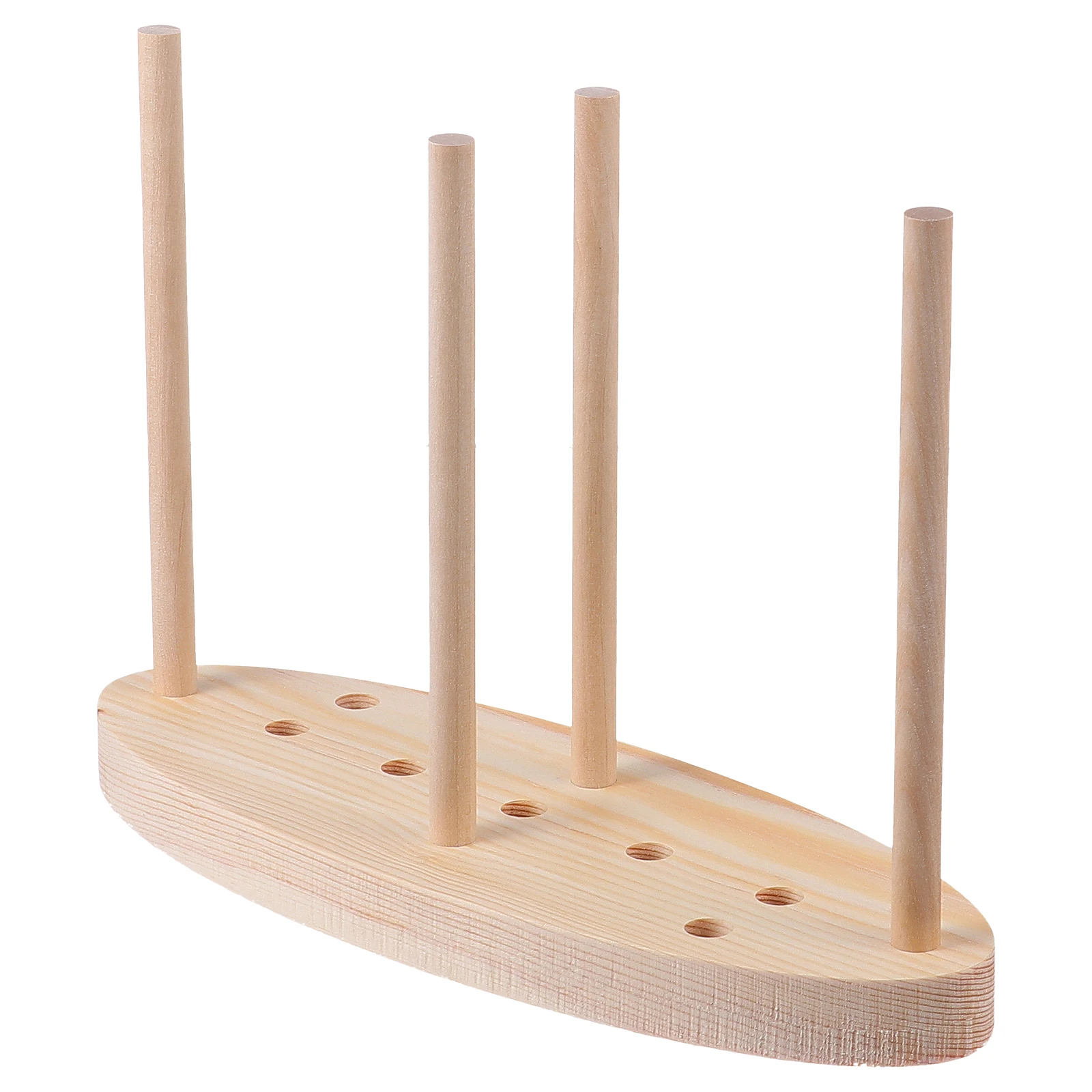 

Wooden Bow Making Tool Durable DIY Ribbon Knotter Adjustable Pegs Craft Accessory Christmas Wreaths Party Decorations Elastic B