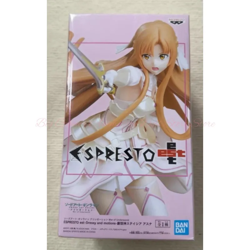 

【In-stock】Original Bandai Banpresto Espresto Sword Art Online Asuna Stacia Figure Collectible Gift