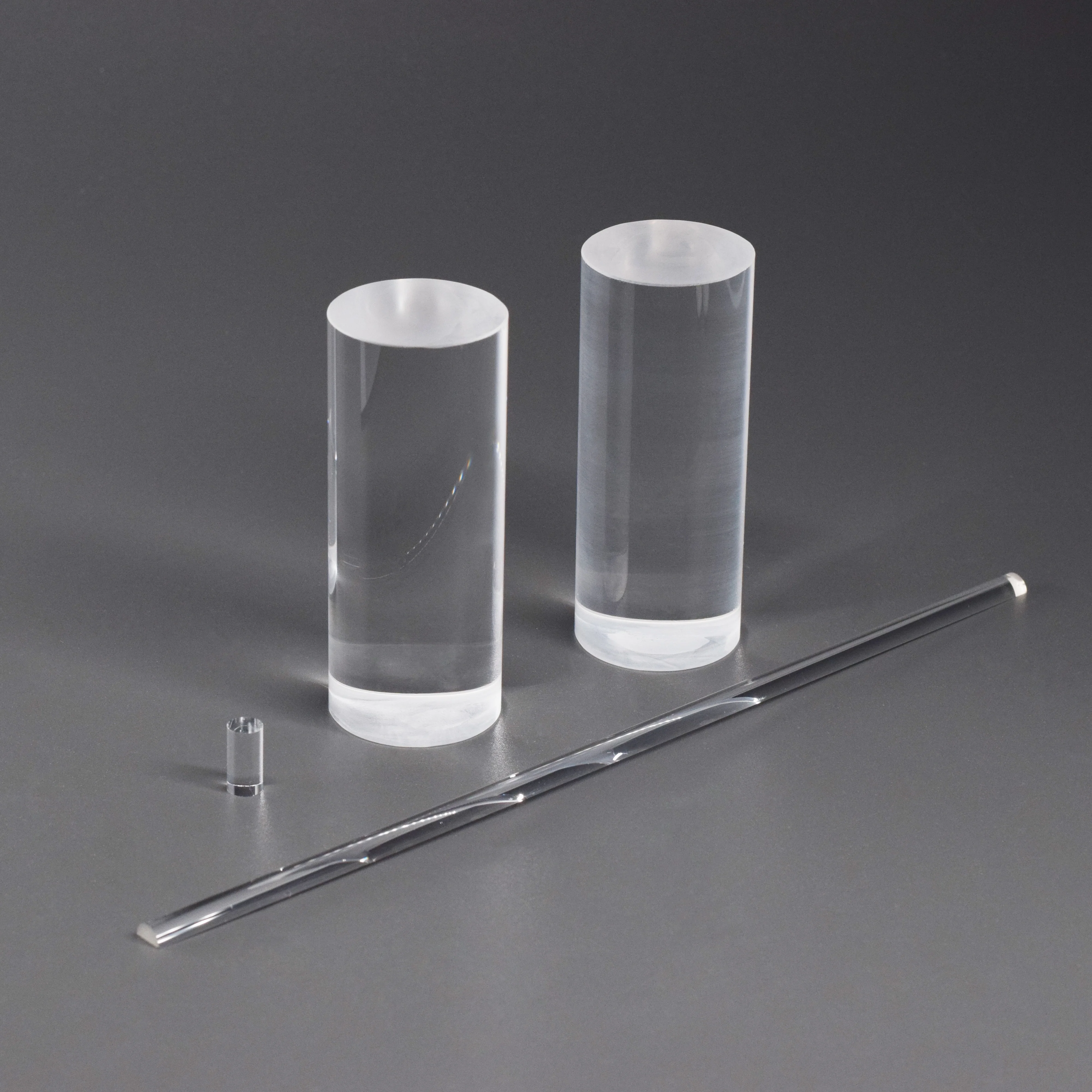 Quartz Rod High Purity Transparent Quartz Glass Rod Stirring Rod Dia1-20mm Length 100mm 1pc