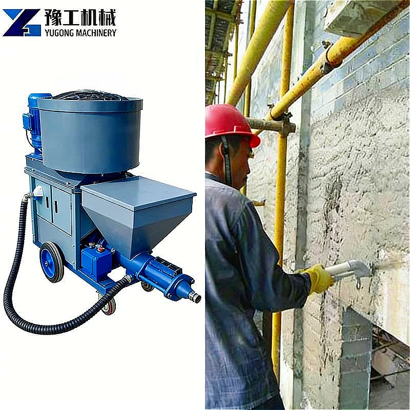 

High Performance Wall Plastering Pump Mortar Cement Spray Machine for Building Renovation and Construction Work Customized Sale