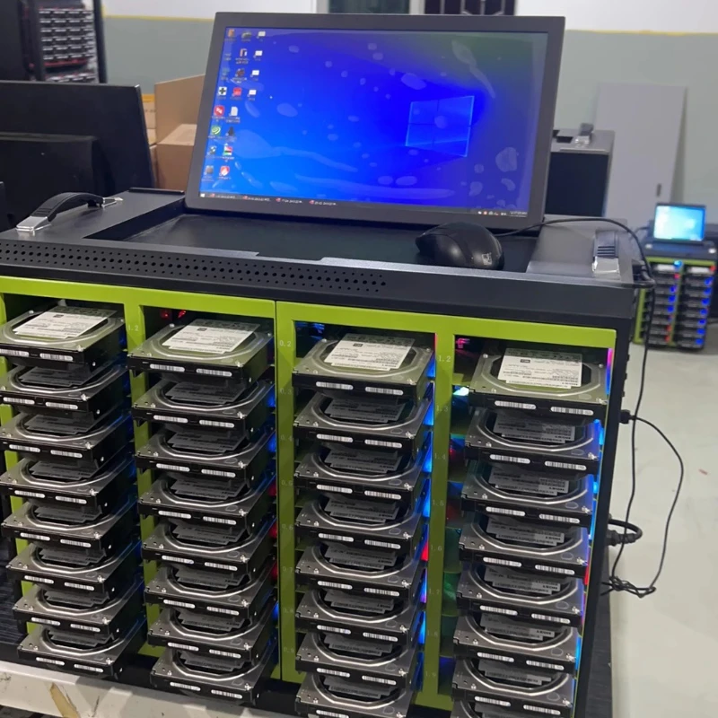 

Hard disk testing device 12GB port X10 main board 64G memory, dual U