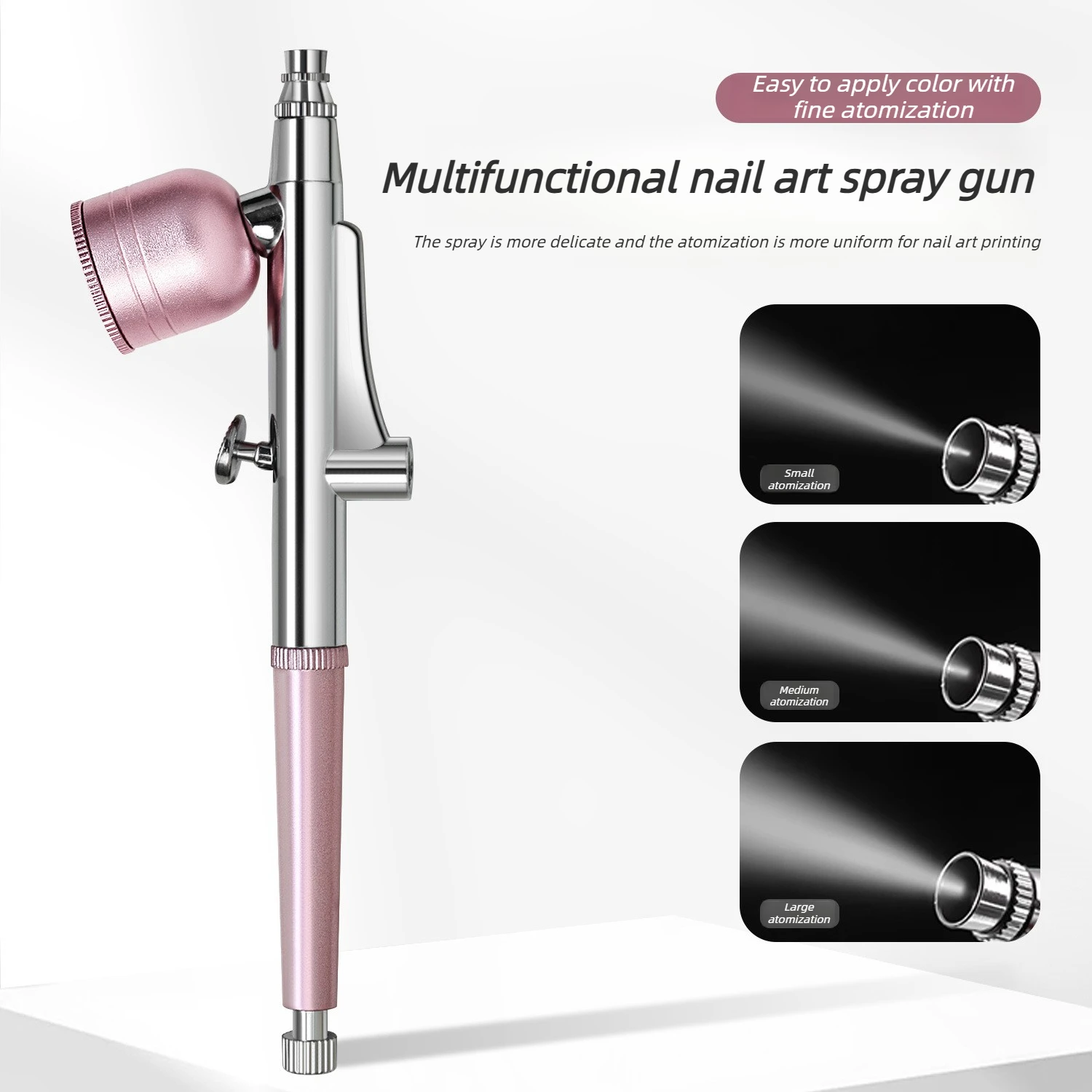 

0.3mm Portable Airbrush Spray Gun Single Action Paint Pen for Model Making Cake Decorating Nail Art Car Beauty Inkjet Painting