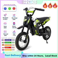 RCB Kids Electric Motorbike - R9X Electric Motorcycle for Children, Up to 15.5 MPH & 9.3 Mile Range, E Ride On with 36V 4Ah