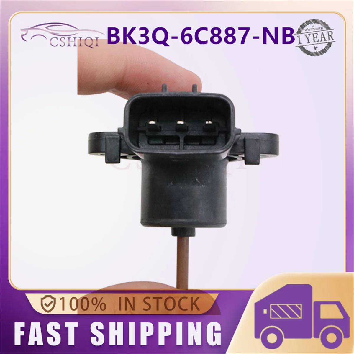 BK3Q-6C887-NB Sensor de actuador de turbocompresor de coche BK3Q-6K682-NB para Ford Mustang Ranger 2012-2023 Mazda BT-50 BK3Q6C887NB
