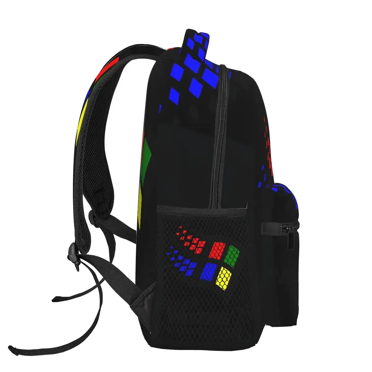 Windows 95 logotipo mochilas meninos meninas bookbag estudantes sacos de escola dos desenhos animados portátil mochila bolsa ombro grande capacidade