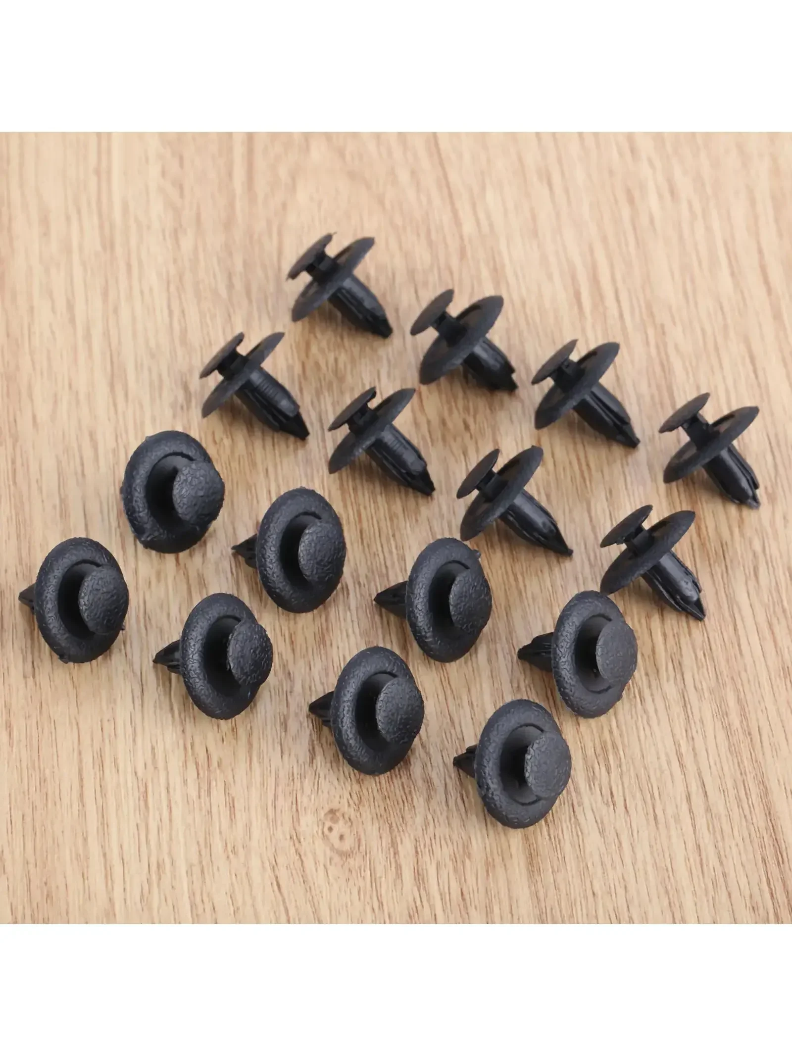 50szt Zapięcie samochodowe 6mm Otwór Sufit bagażnika samochodowego Stały zacisk Push Type Klipsy wewnętrzne Do Mazda 323 Family HAPPIN M3 M6 B70 B50 — zdjęcie 2