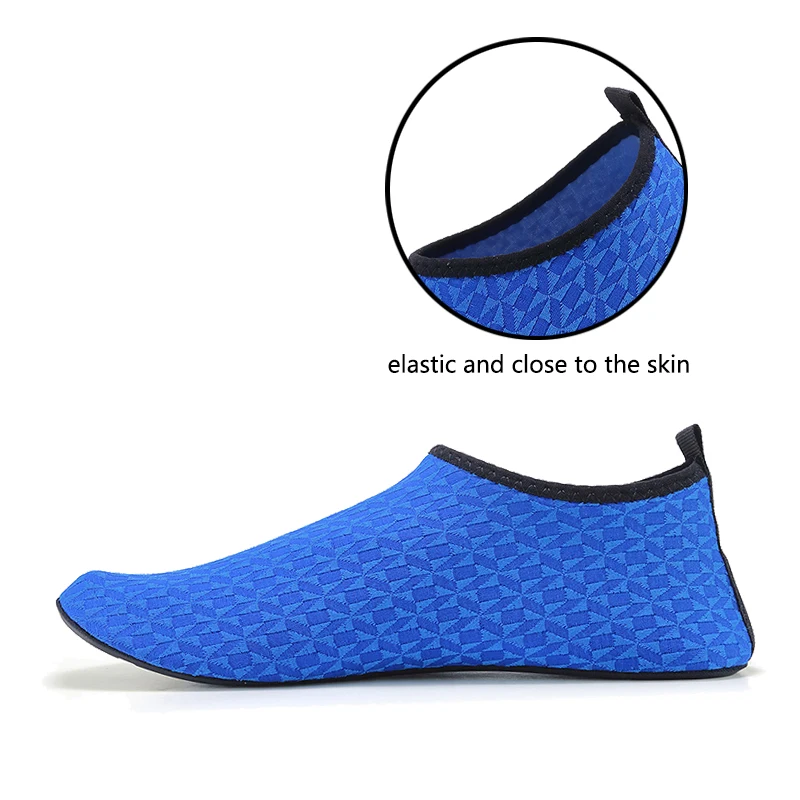 Men Women Water Shoes Outdoor Beach Quick-drying Swimming Aqua Shoes Playa Yoga Socks Slip-on Non-Slip Summer Seaside Slipper