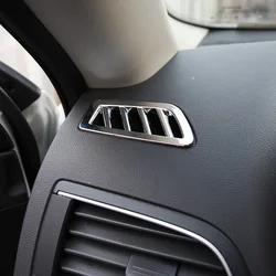 2 STYLES Car Interior Front Air Vent Protection Trim Cover Sticker for Renault Koleos for Samsung QM6 2016 2017 2018 Accessories