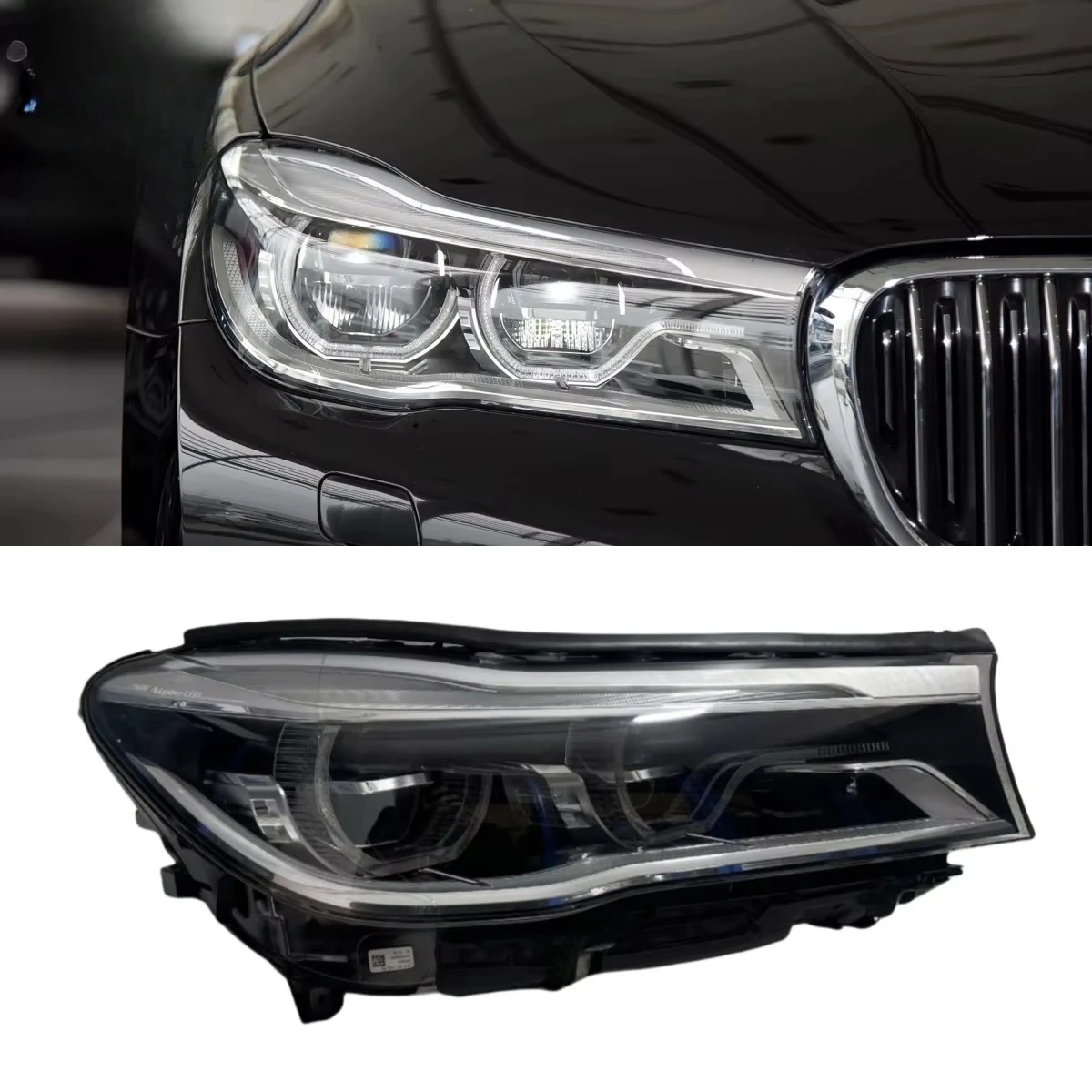 

For 7 Series G12 LED Headlamp 2016 2017 2018 G11 730Li 735i 740eX 745 750 760 Left and Around Original Matrix Headlamp