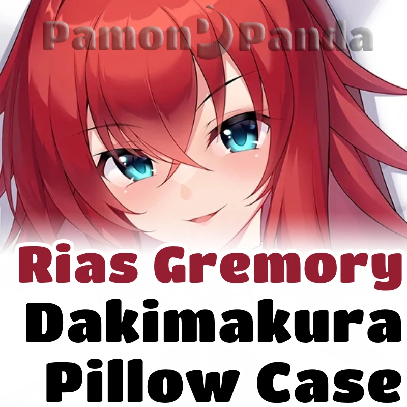 Rias Gremory Dakimakura High School DxD Hugging Pillow Case Full Body Cushion Cover Pillowcase Home Bedding Decor Otaku GIFT MYT