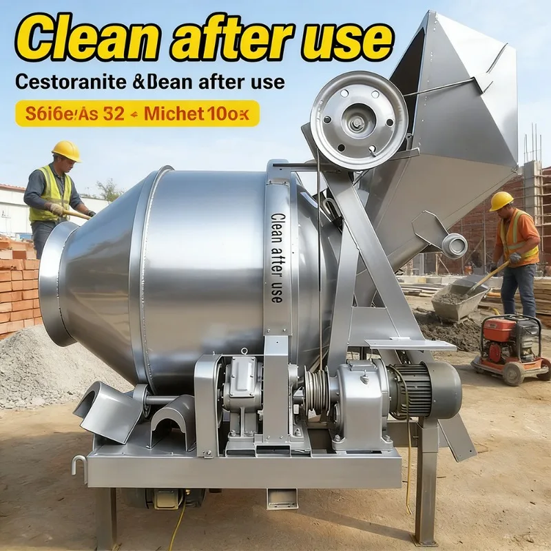 

Sturdy Concrete Mixer 350L Professional Grade For Continuous Use In Large Scale Masonry And Building Projects 110V/220V