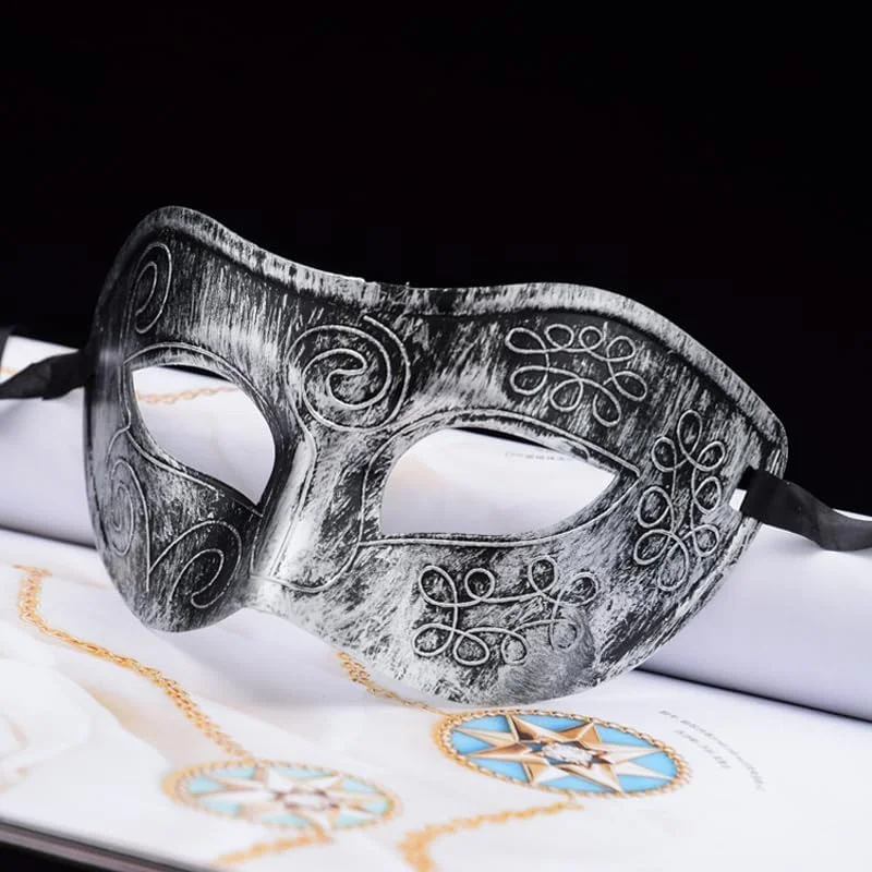 

Маскарадная маска для карнавала Марди Гра, венецианские маски, винтажные антикварные джазовые маски, маска для Хэллоуина, косплей, ретро-маска для маскарада
